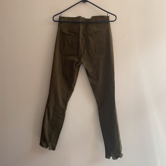Gap skinny jeans, size 27. Green. - Picture 4 of 4